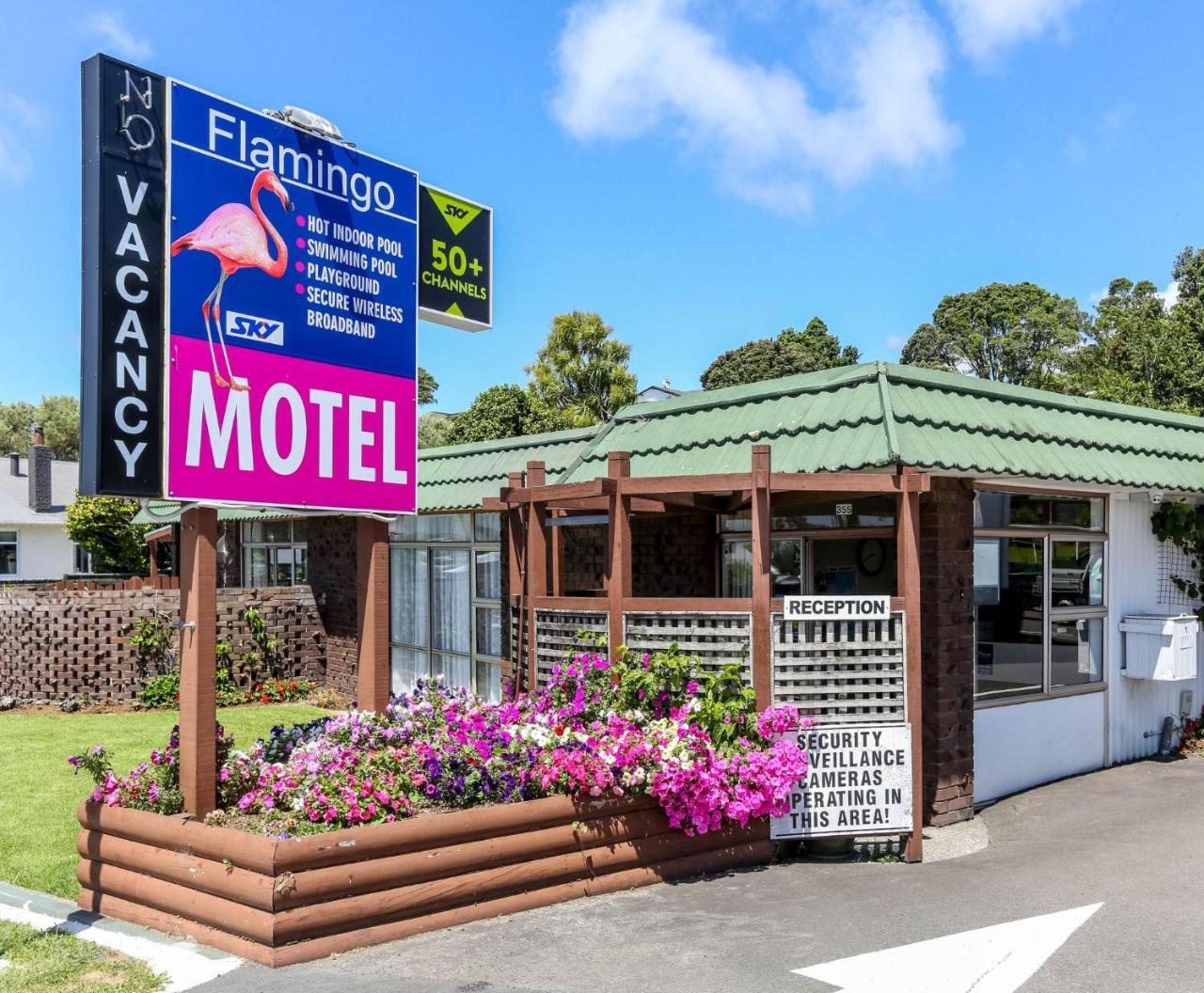 ניו פלימות' Flamingo Motel מראה חיצוני תמונה